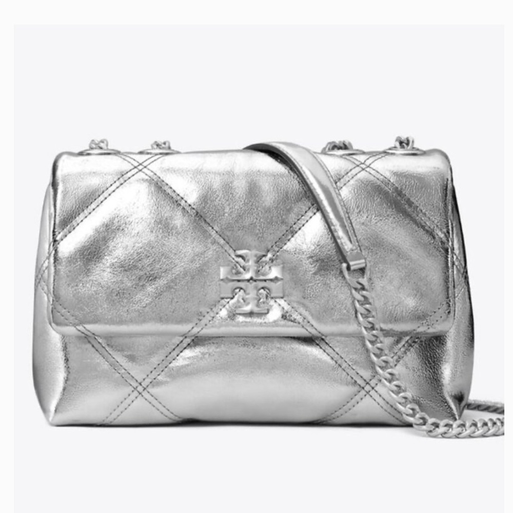 💕 Tory Burch Kira Small Quilted Convertible Bag 💕 - Picture 3 of 15